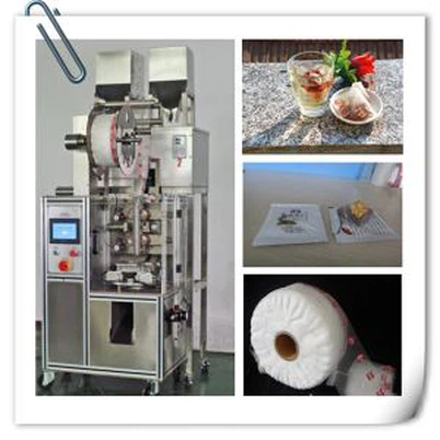 Sjálfvirk Nylon Triangle Te Poki Pökkun Machine