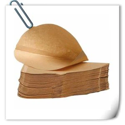 Fan-laga Kaffi Óbleikt Sía Pappír Poki Hand Drop Sía Bolli Tunnel American Drip Kaffi Machine Common