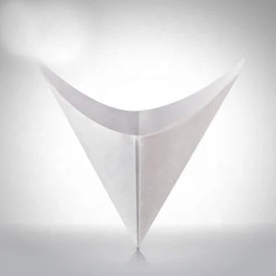 Ferðabreyttur náttúrulegur óbleiktur kaffisíupappír